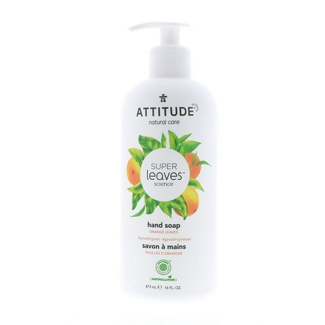 ATTITUDE Hand Soap - Orange Leaves, 16 oz