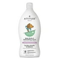ATTITUDE Liquid Dish Soap For Baby Products, Tough On Milk Residue And