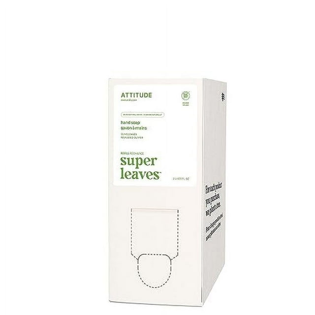 ATTITUDE Liquid Hand Soap, EWG Verified, Plant and MineralBased, Vegan