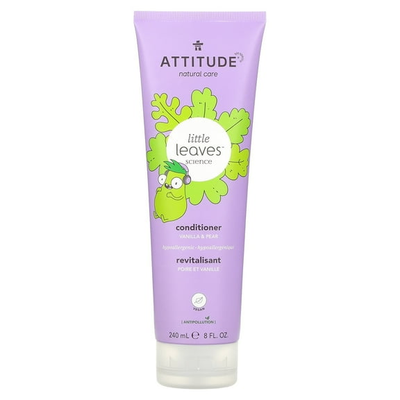 ATTITUDE Little Leaves Science, Conditioner, Vanilla & Pear, 8 fl oz (240 ml)