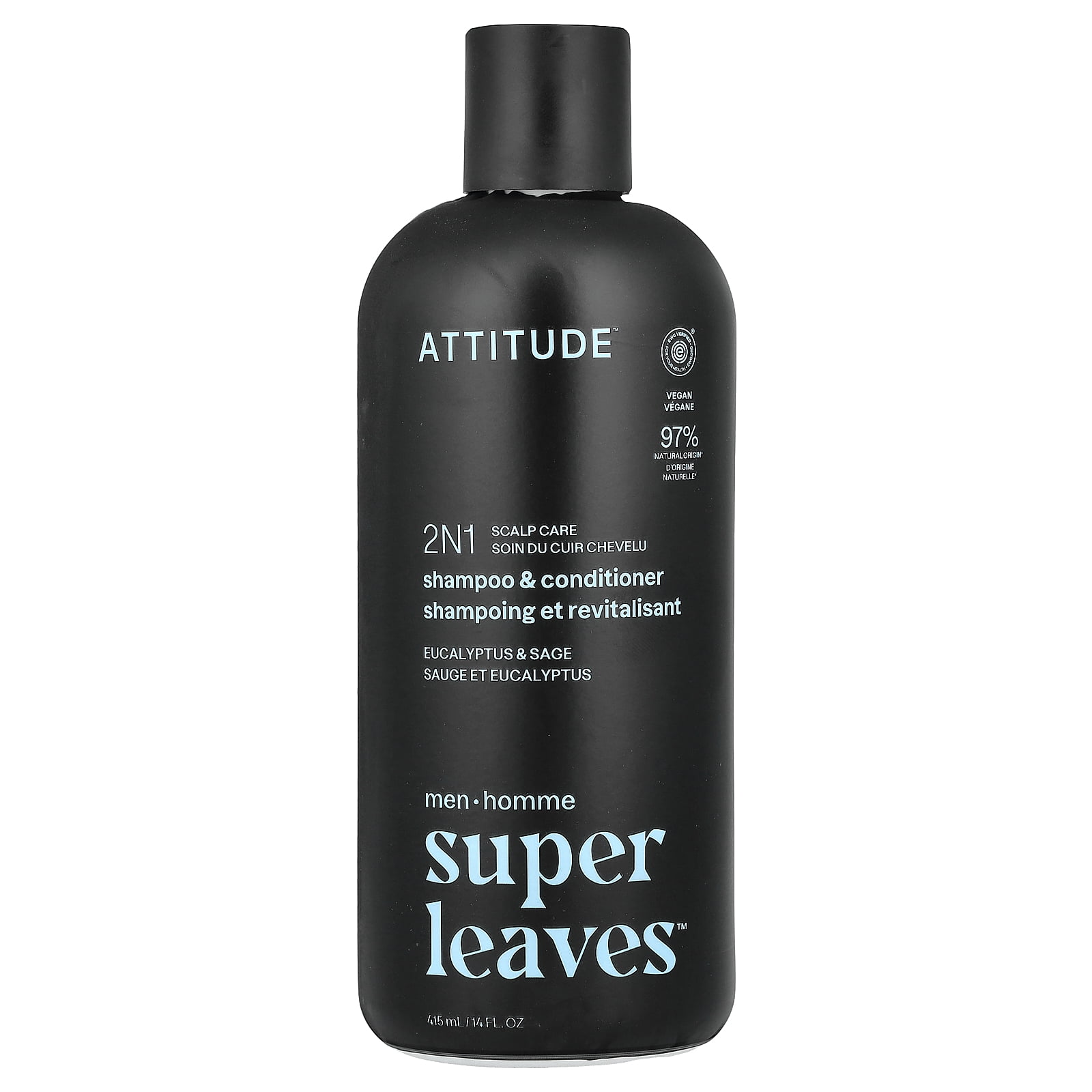ATTITUDE Super Leaves™, 2N1 Scalp Care Shampoo & Conditioner, For