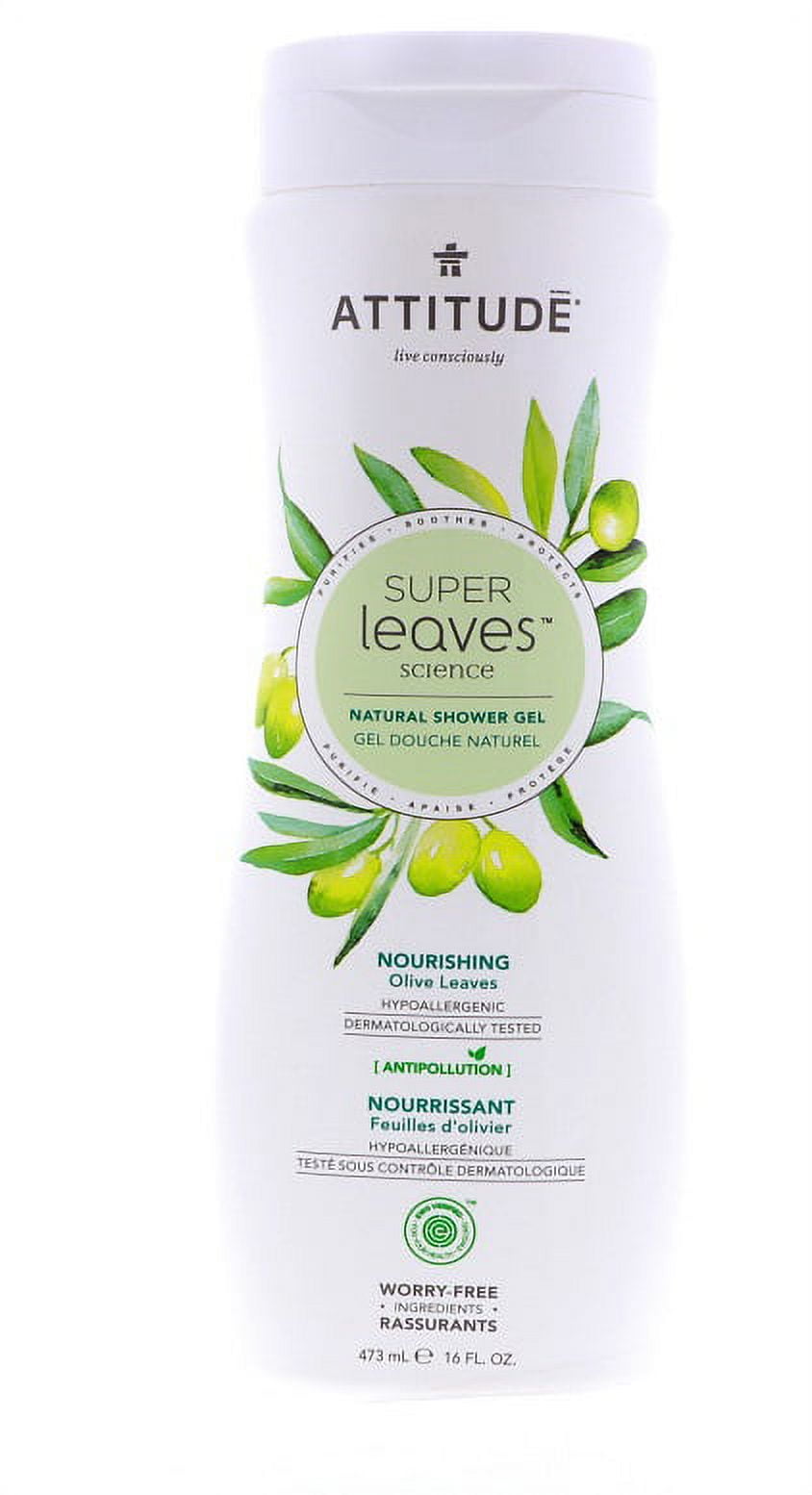 ATTITUDE Shower Gel Nourishing, 16 oz 2 Pack