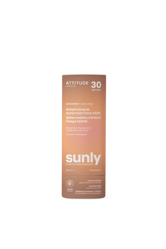 Tinted Mineral Sunscreen Stick SPF 30 - Face - 0.7 oz