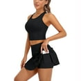 thumbnail image 1 of ATTRACO Women's Sports Dress Tennis Skirt Shorts Fitness Golf Skirt Pocket Sports Set, 1 of 7