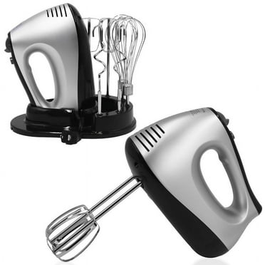 Torio 300W Electric Hand Mixer, with 5 Speeds & 6 Stainless Steel Attachments Perfect for Baking & Whisking