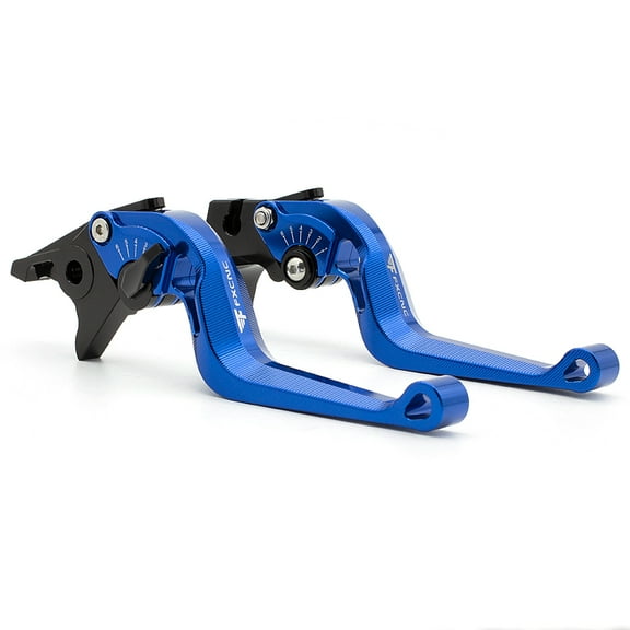 ATV CNC Short Adjustable Brake Clutch Levers for Raptor 250 08-13, Raptor 250R 2011, Raptor 700 08-2020, Raptor 700R 13-2020, YFZ 450 07-09, YFZ 450 12-13, YFZ450R 2009-2020, YFZ450X 2010-2011
