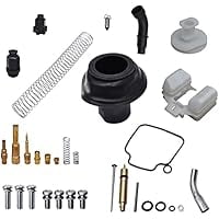 ATV Carburetor Repair Kit Replacement compatible with Honda Foreman Rubicon 500 TRX500 20052014 for Off Road Riding and Trail Use