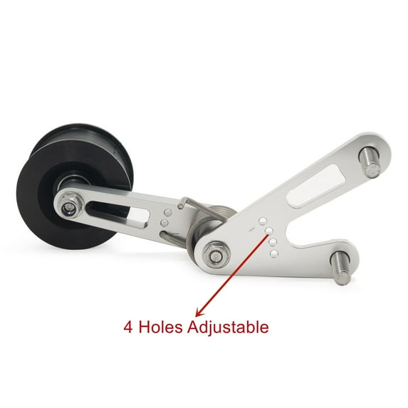 ATV Chain Tensioner for Yamaha YFZ450 2004-2008 YF450 2009 Adjustable 4 Holes Footpeg Roller