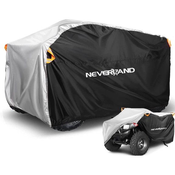 ATV Cover Waterproof Heavy Duty XXXL Universal Quad Cover Outdoor Storage Cover 4 Wheeler Rain Cover All Weather for Polaris Sportsman Yamaha Honda Kawasaki Quad Bike