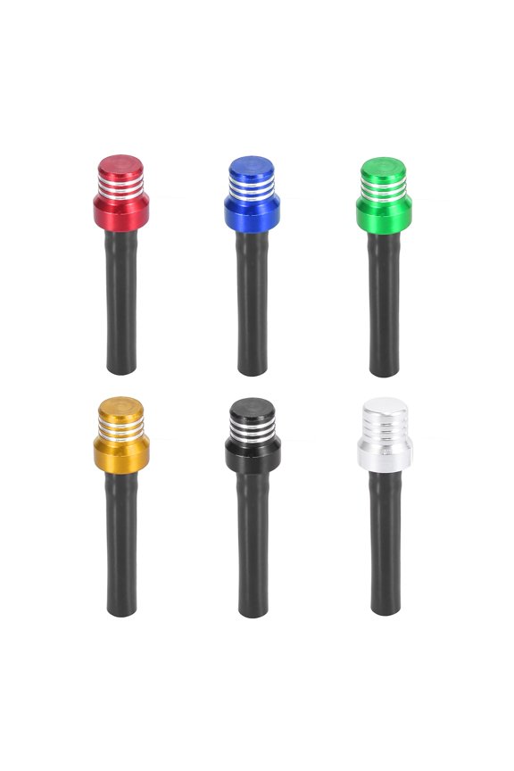 6Pcs Multicolor Gas Fuel Tank Cap Cover Air Vent Hose Kit Tank Breather Valve Tube for ATV Dirt Bike Motorcycle