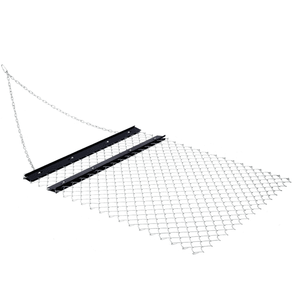ATV Drag Harrow 3.6'x5' for Leveling Seeding Gravel Driveway Yard Farm