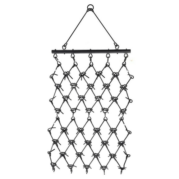 ATV Drag Harrow 7x3.7FT - Chain Rake for Yard Leveling