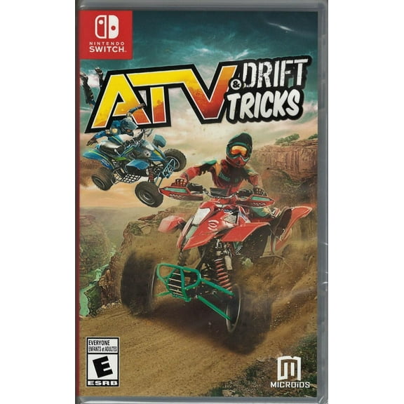 ATV Drift & Tricks NSW (Brand New Factory Sealed US Version) Nintendo Switch,Nin