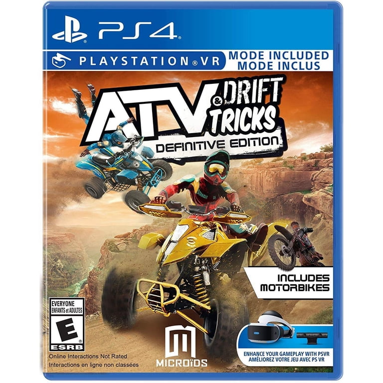 ATV Drift & Tricks Video Games - PlayStation 4 - Walmart.com