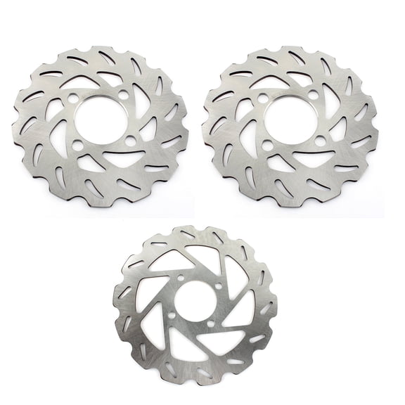 ATV Front Rear Brake Disc Rotors for Yamaha Raptor 125 250 350 YFM350R 04-13 YFZ450