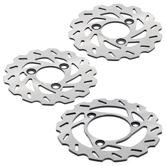 ATV Front Rear Brake Discs Rotors for Suzuki Quadracer 450 LTR450 2006-2011