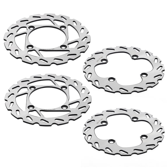 ATV Front Rear Brake Discs Rotors for Yamaha YFM 550 F Grizzly 09-15 YFM700F 07-20