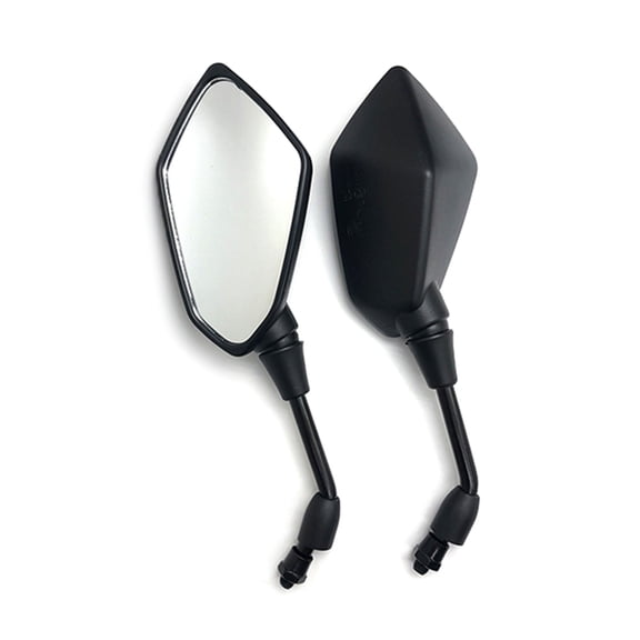 ATV Glass, Motorcycle Rear View Glass for Bikes Scooters 7/8" Handlebar Mount Clamps, Side Rearview Glass