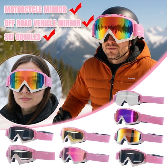 ATV Goggle Motorcycle Dirt Bike Off Road Goggles Windproof UV Fog Proof For Motocross And Outdoor Sports