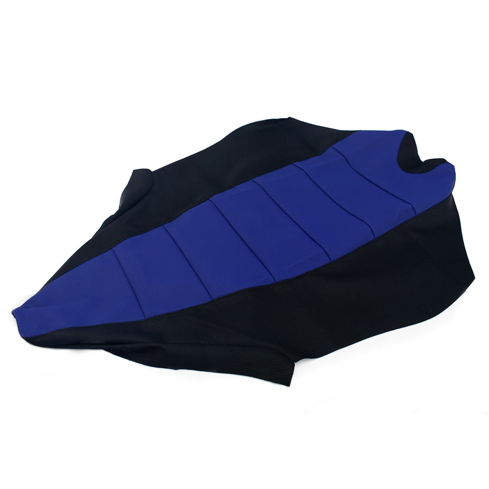 Black Ribbed Gripper Seat Cover For Yamaha YFZ450R (2009-2020) - Enhanced Grip & Fit