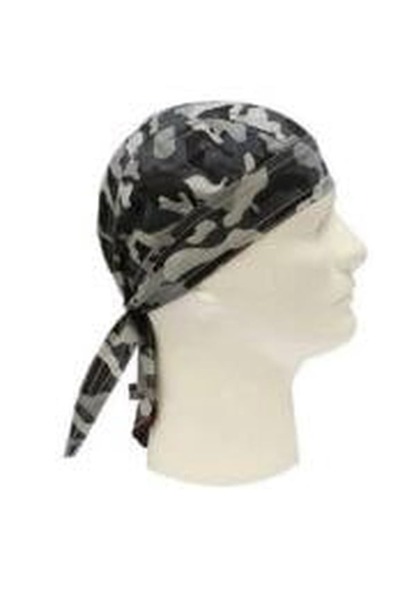 ATV MOTORCYLE DO-RAG: Black Camo