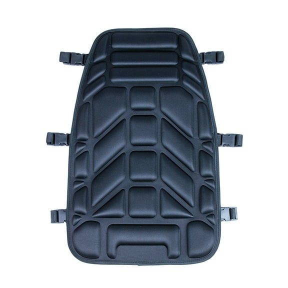 ATV Motocross Seat Cushion Comfortable Breathable Cushion Adjustable Length Seat Protection Cushion Waterproof Dustproof Cover Black