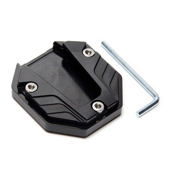 ATV Motorcycle Aluminum Alloy Side Parking Kickstand Support Plate Extension Pad