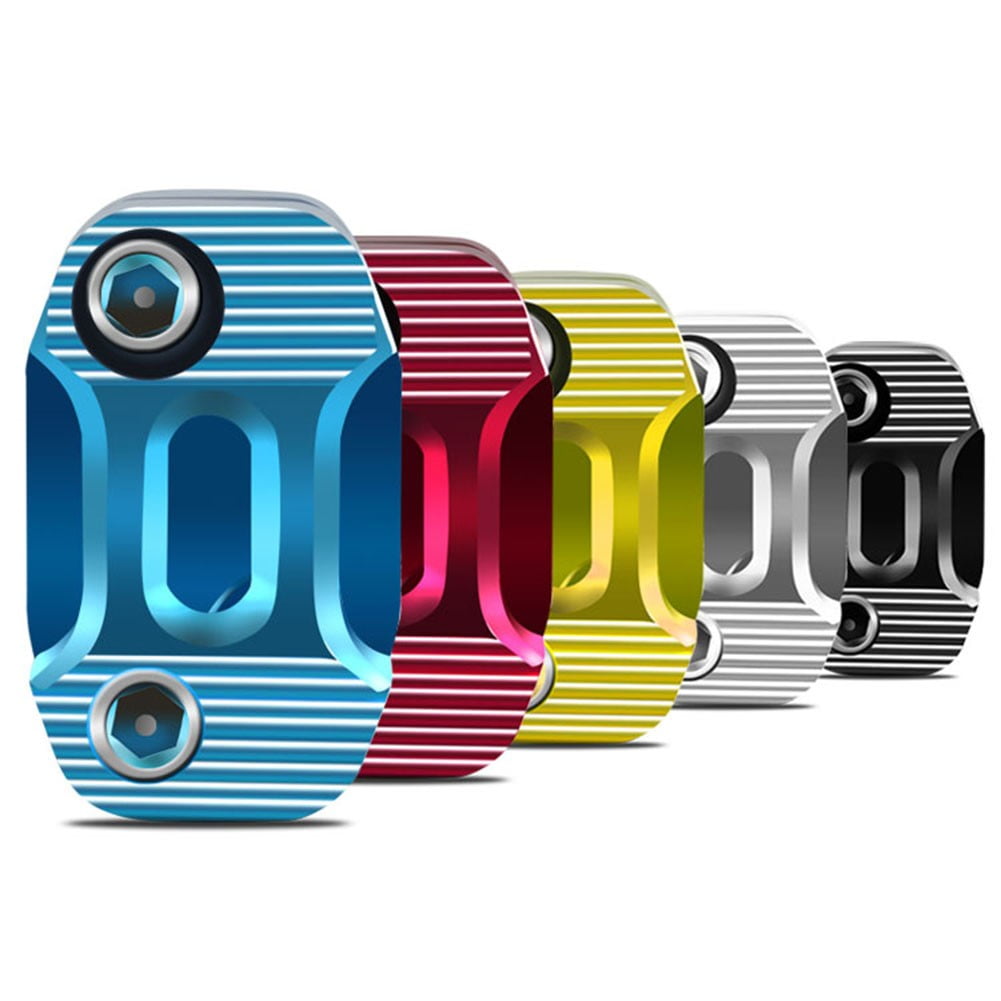 ATV Motorcycle CNC Aluminum Handle Bar Clamp Adapter Risers Taper 28mm ...