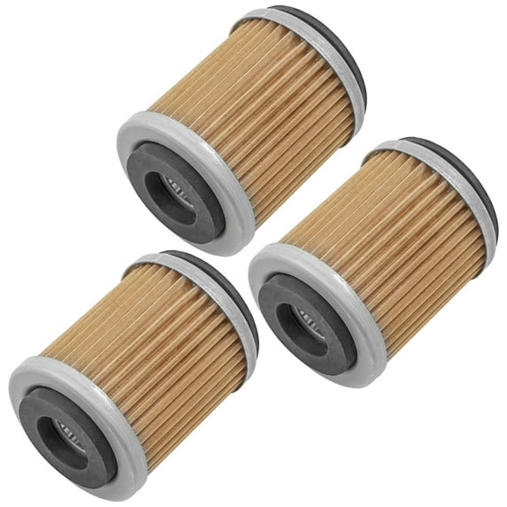 ATV Parts & Accessories – Durable OEM & Aftermarket Replacement Parts 3 Pack Oil Filter for Yamaha Big Bear 350 YFM350 YFM-350 YFM 350 2WD 4WD 1987-99 Mod-C9C-2984