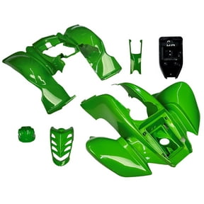 Body Plastic Fender Kit ATV Quad Compatible with RedCat VX 150cc Baja 9 Roketa Yamoto TaoTao 110cc 125cc 250cc ATV Fairing Panels for Sport Quad Dirt & Off-Road Bikes (Green)