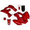 thumbnail image 1 of Body Plastic Fender Kit ATV Quad Compatible with RedCat VX 150cc Baja 9 Roketa Yamoto TaoTao 110cc 125cc 250cc ATV Fairing Panels for Sport Quad Dirt & Off-Road Bikes (Red), 1 of 9
