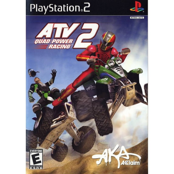 Pre-Owned Atv 2: Quad Power Racing, by Acclaim Entertainment, PlayStation 2, Racing Game, Parental Controls