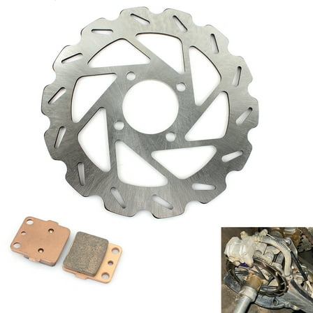 ATV Rear Brake Disc Rotor Pads for Yamaha YFZ450 2004 05 Raptor YFM 125 250 350
