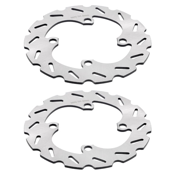 ATV Rear Brake Discs Rotors for Yamaha Rhino 700 YXR700F 4X4 2008-2012 2013