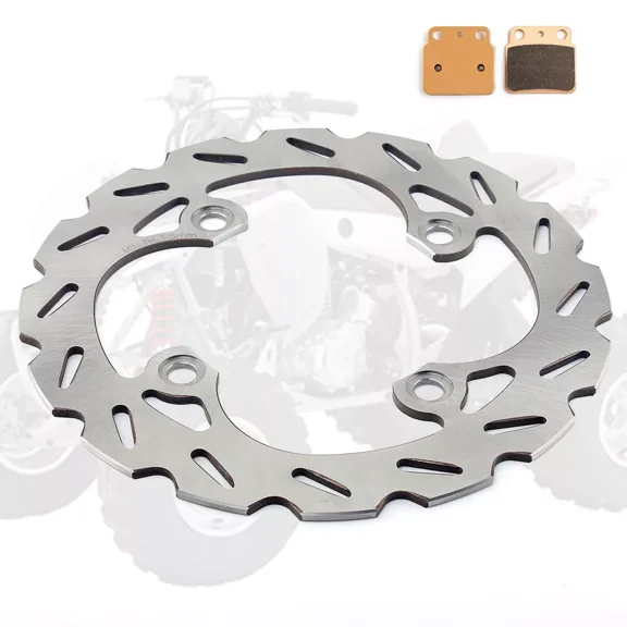 ATV Rear Brake Rotor Disc Pads For Kawasaki KFX400 02-06 for Suzuki LTZ400 03-14