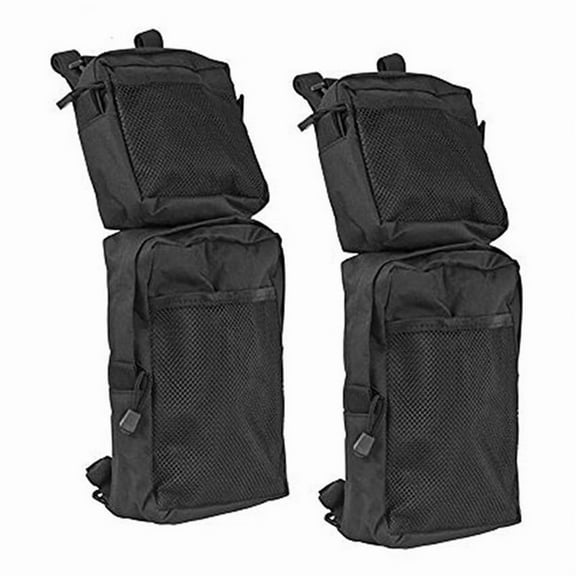 ATV Rear Carrier Frame Bag Snowmobile Panniers with Fixed Strap Large Capacity