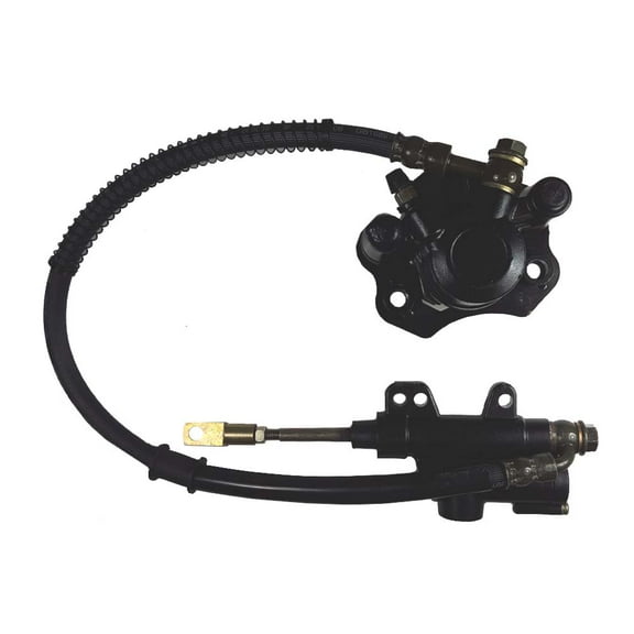 ATV Rear Hydraulic Foot Brake Assembly, Fits TAOTAO, ICE BEAR (50cc -125cc ATV)
