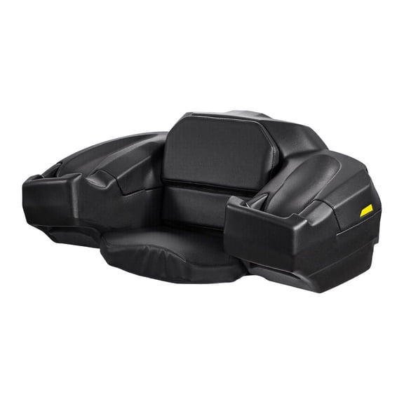 ATV Rear Storage Box & Lounger - 95L Waterproof ATV Box with Seat, Lockable - Fits ATV, UTV, Can-Am; Outdoor Adventure Gear Storage