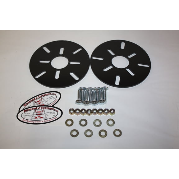 ATV Rear Wheels Universal (Slotted Holes) Conversion Kit (4 bolt patterns)