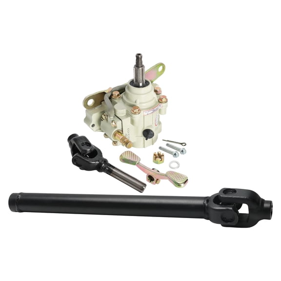 ATV Reverse Gear Box Assembly Transmission + Drive Shaft Axle for 150cc 200cc 250cc 300cc Vertical Engine ATV UTV Quad Go Kart Buggy 4 Wheelers (425mm drive shaft)