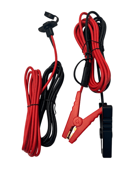 ATV, SXS, Jumper Cable Install Plug Kit, Heavy Duty Clamps