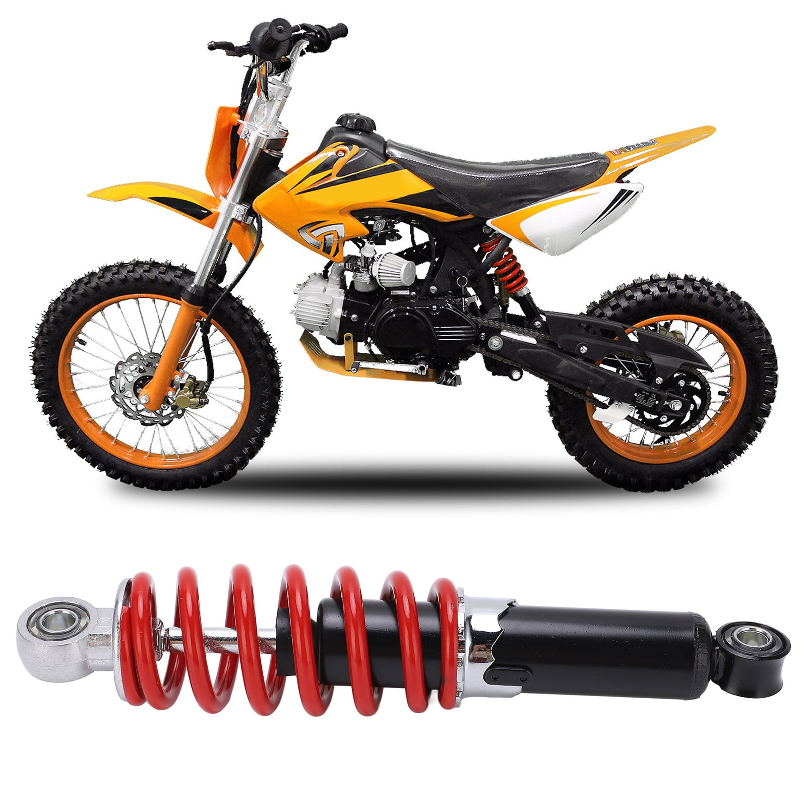 ATV Shock Absorbers, 5 Positions Wear Steel Alloy Spring High Strength