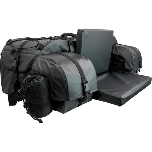 ATV TEK Arch Series hukfga Rear Rack Utility hukfga, Padded ATV Cargo Bag - Black
