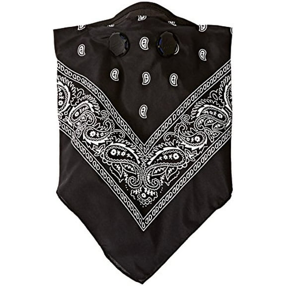 Atv/Utv Tek Pro Bandana Dust Mask Blk Bdmblk New