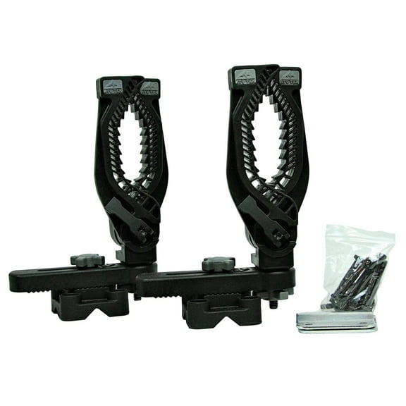 ATV Tek | ATVCAM-ES1 | ES1 Elite Series ATV Cam Lock Snubberless Rack | Universal Fit | Black | Single Pack, 2-Piece