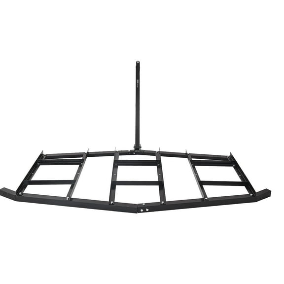 ATV UTV Drag Harrow 84" Wide, Tow Behind Steel Gravel Grader, Landscaping Rake