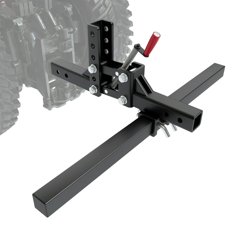 VNN ATV/UTV Dual Ball Trailer Hitch, 2 Inch & 1-7/8 Inch Ball