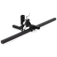 thumbnail image 1 of ATV/UTV Manual Implement Lift 1-Point Lift System Fits 2 Inch Receiver for ATV/UTV Tractors and Plow Scarifier, Adjustable Height, 50 Inches, Black, 1 of 7