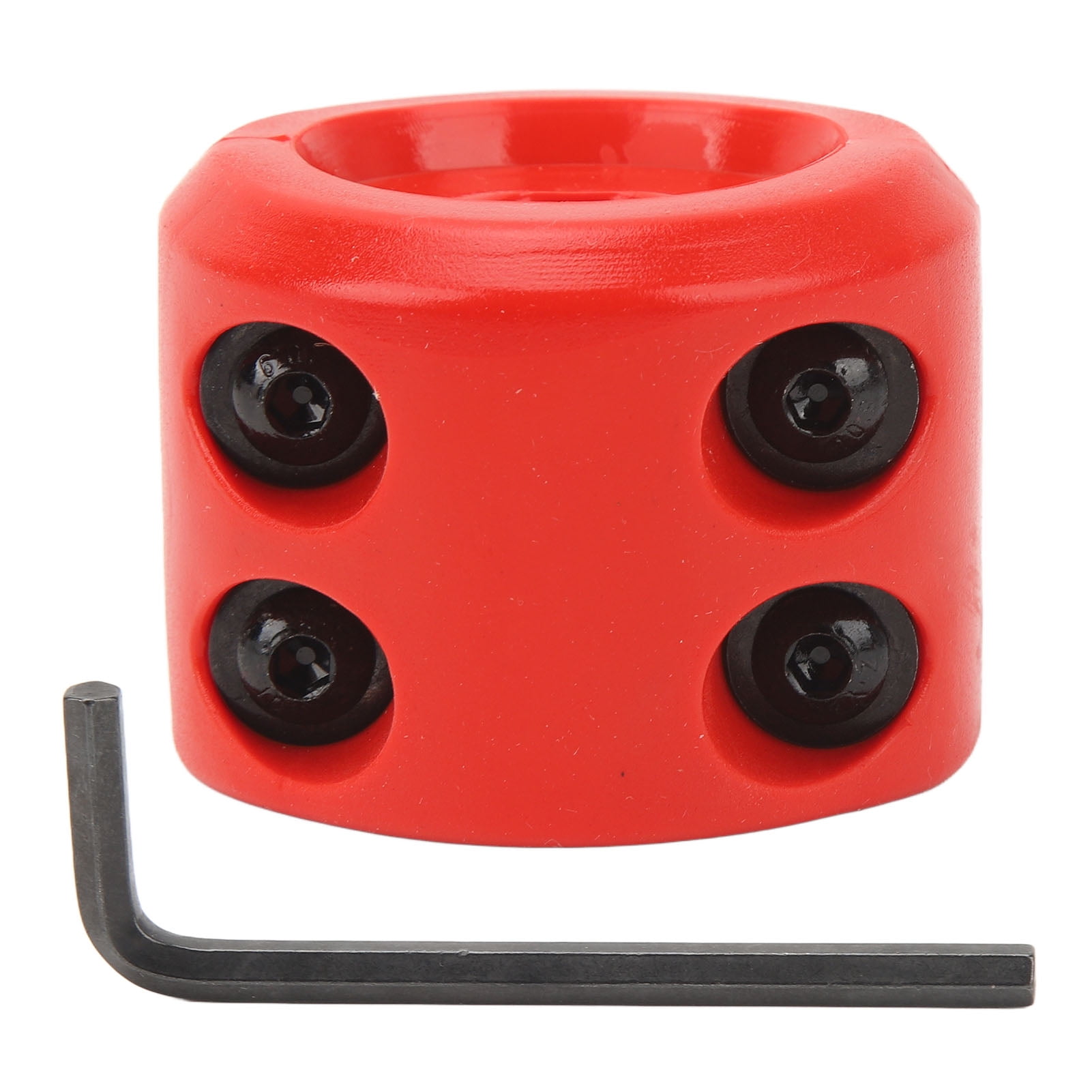 ATV UTV SUV ORV Trucks Red Winch Cable Hook Stopper with Rubber Rope