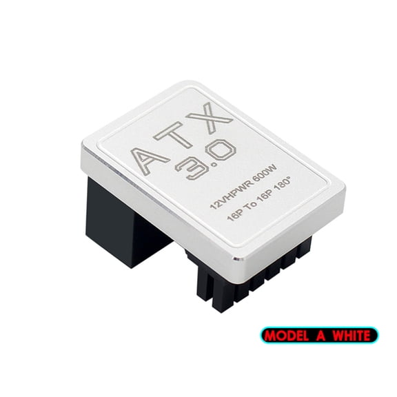 ATX 3.0 PCIE 5.0 12VHPWR 16PIN 12+4PIN 180 Degrees Cable Adapter For Computer Power Supply GPU Video Card Power Plug